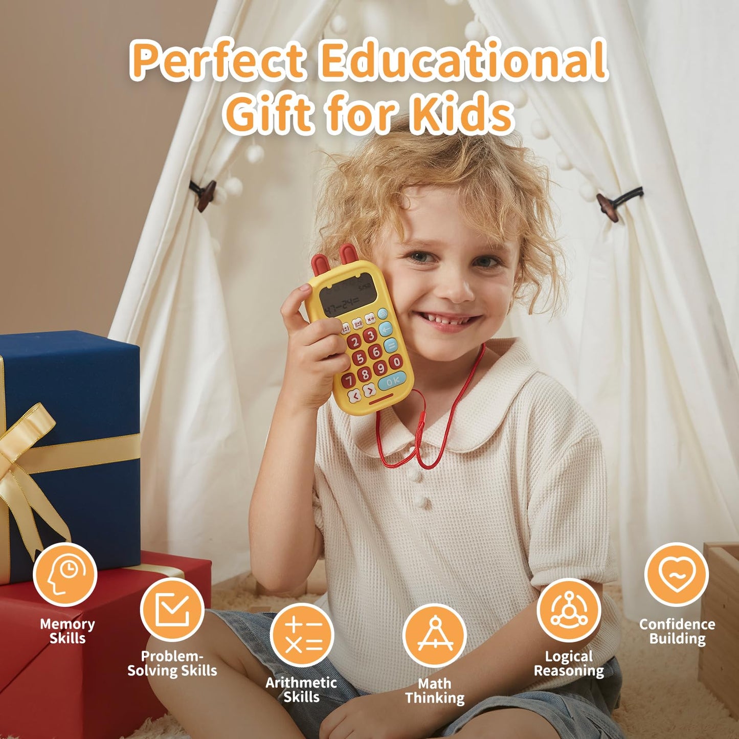 Math Learning Game Toy for Kids Ages 5-12