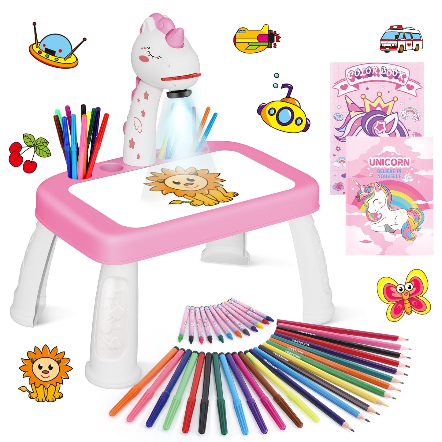 Kids Drawing Projector Art Activity Set