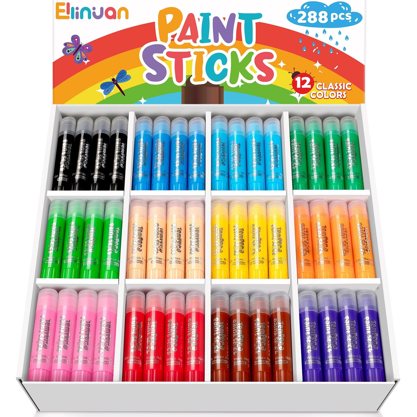 4 count paint sticks