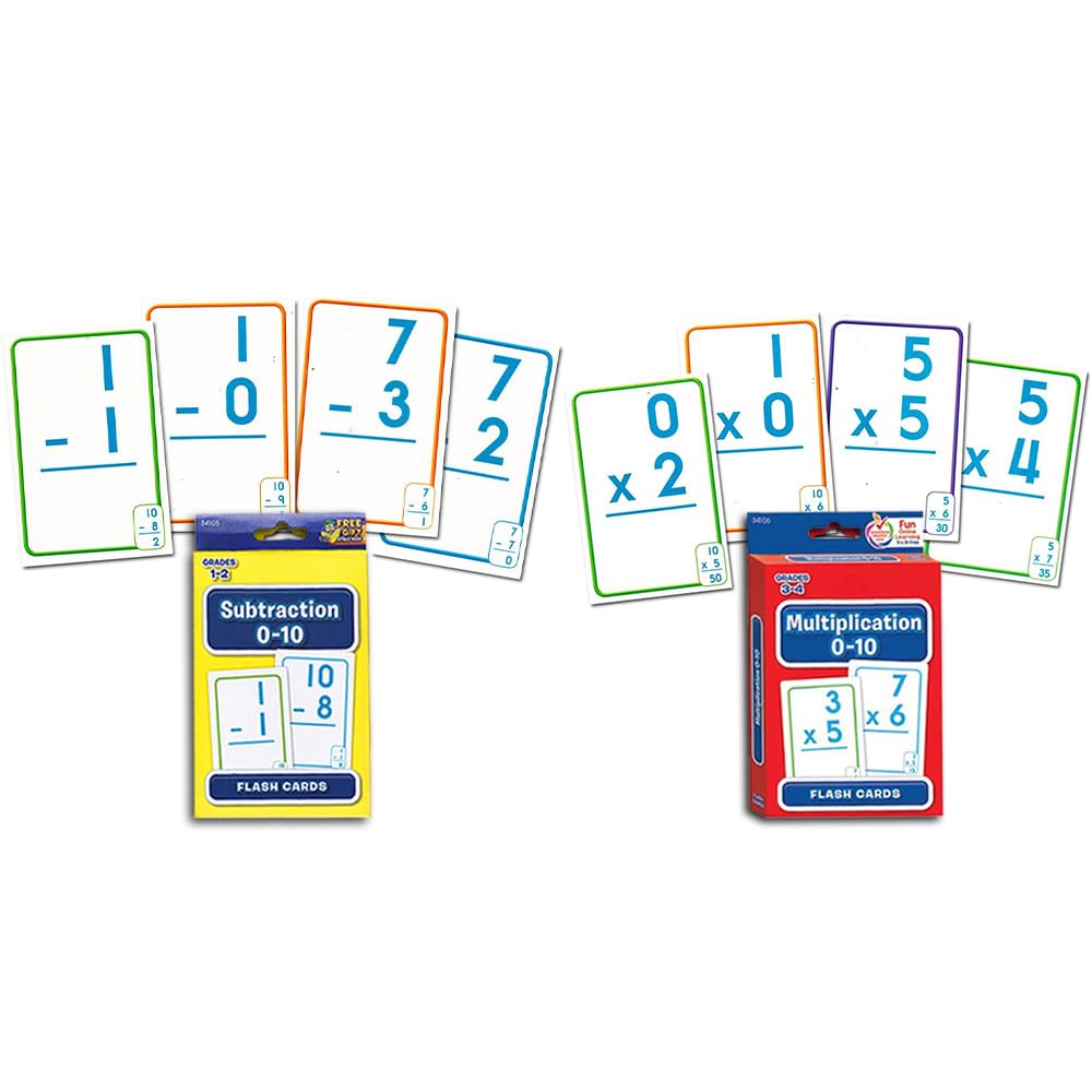 Kindergarten Flash Cards Learning Bundle for Kids