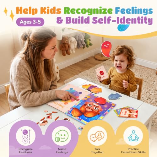 Social Emotional Learning Toy with Emotion Cards