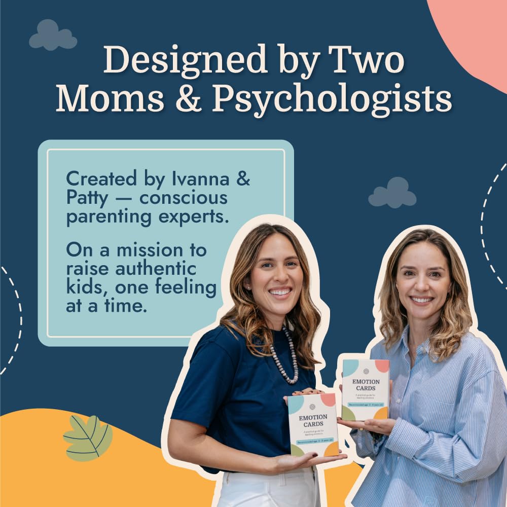 Emotion Flash Cards for Toddlers & Kids Learning