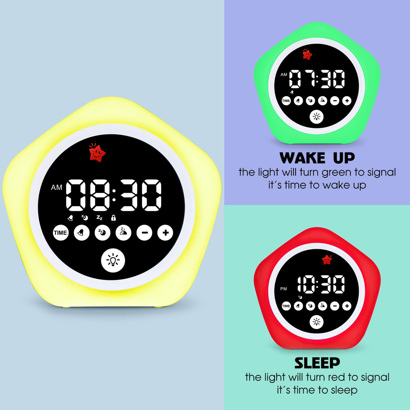 Kids Sleep Training Wake Clock
