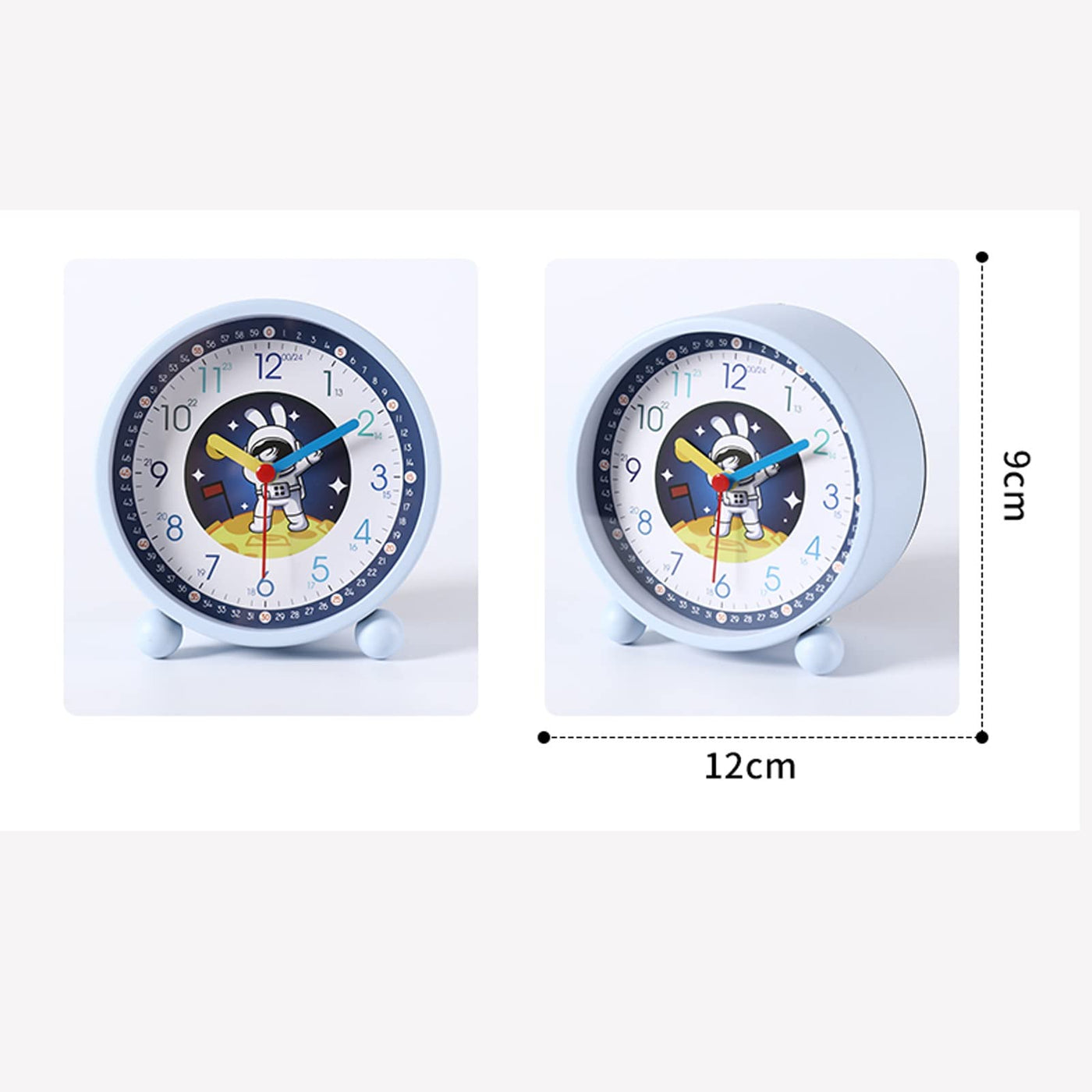 Kids Analog Alarm Clock with Backlight