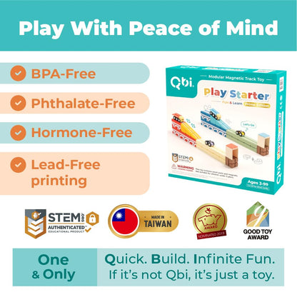 Magnetic Building Tiles Set for Kids