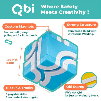 Magnetic Building Tiles Set for Kids