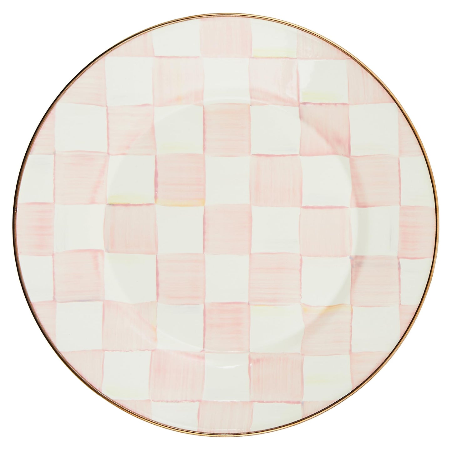 Decorative Enamel Dinner Plate 10 Inch