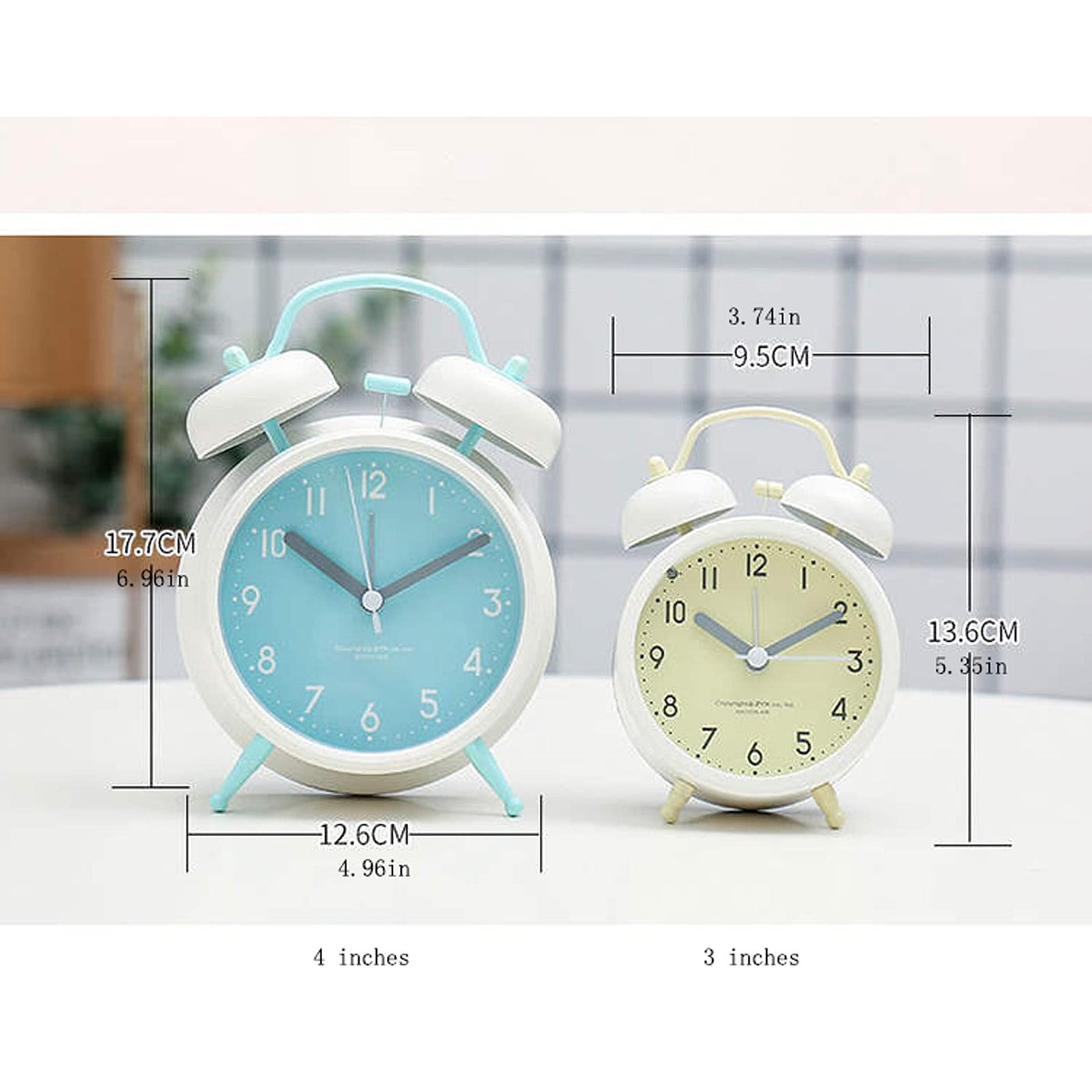 Kids Silent Bedside Alarm Clock