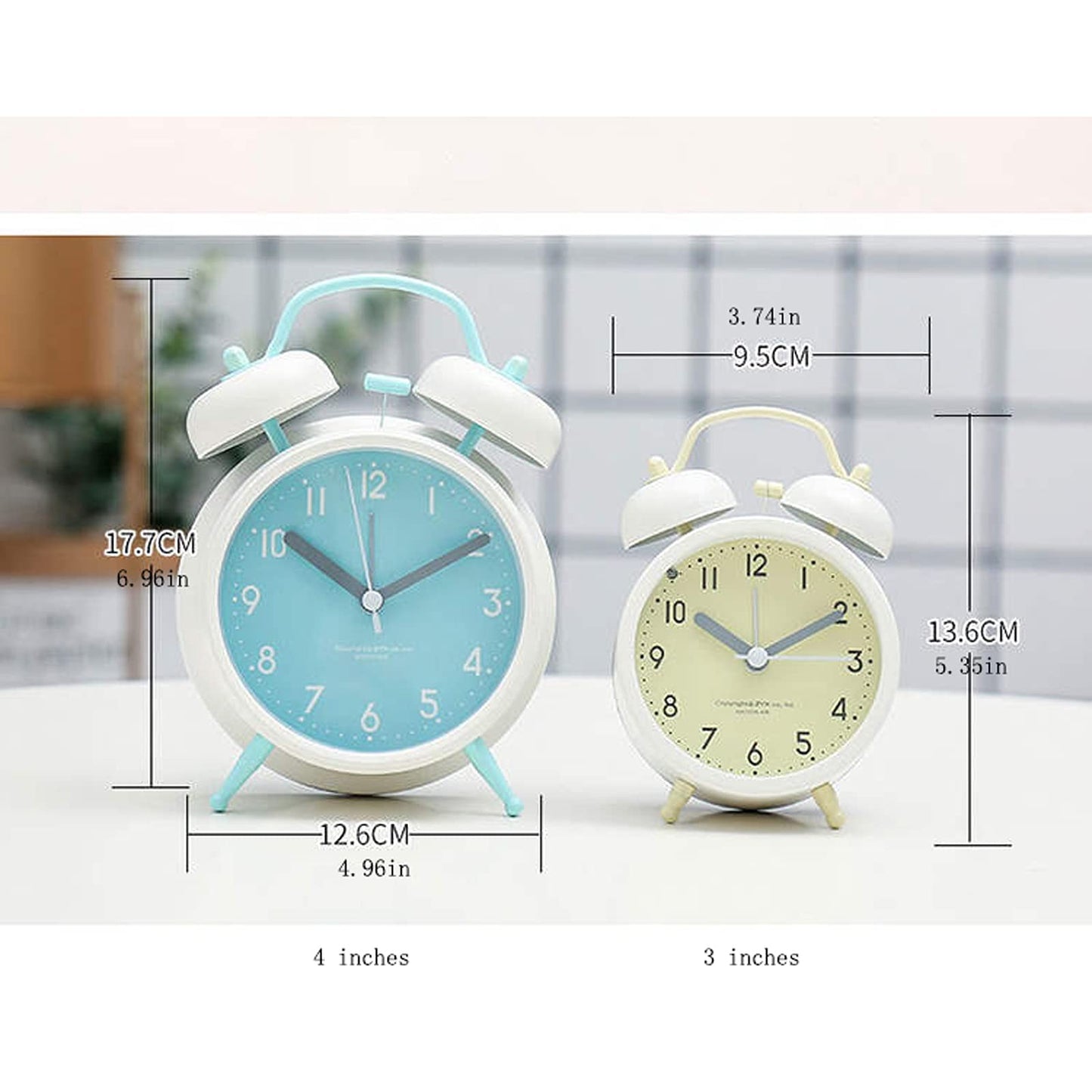 Kids Silent Bedside Alarm Clock