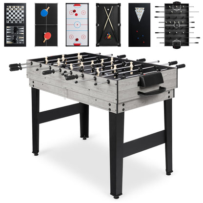 Multi Game Table Set for Family Game Room Fun