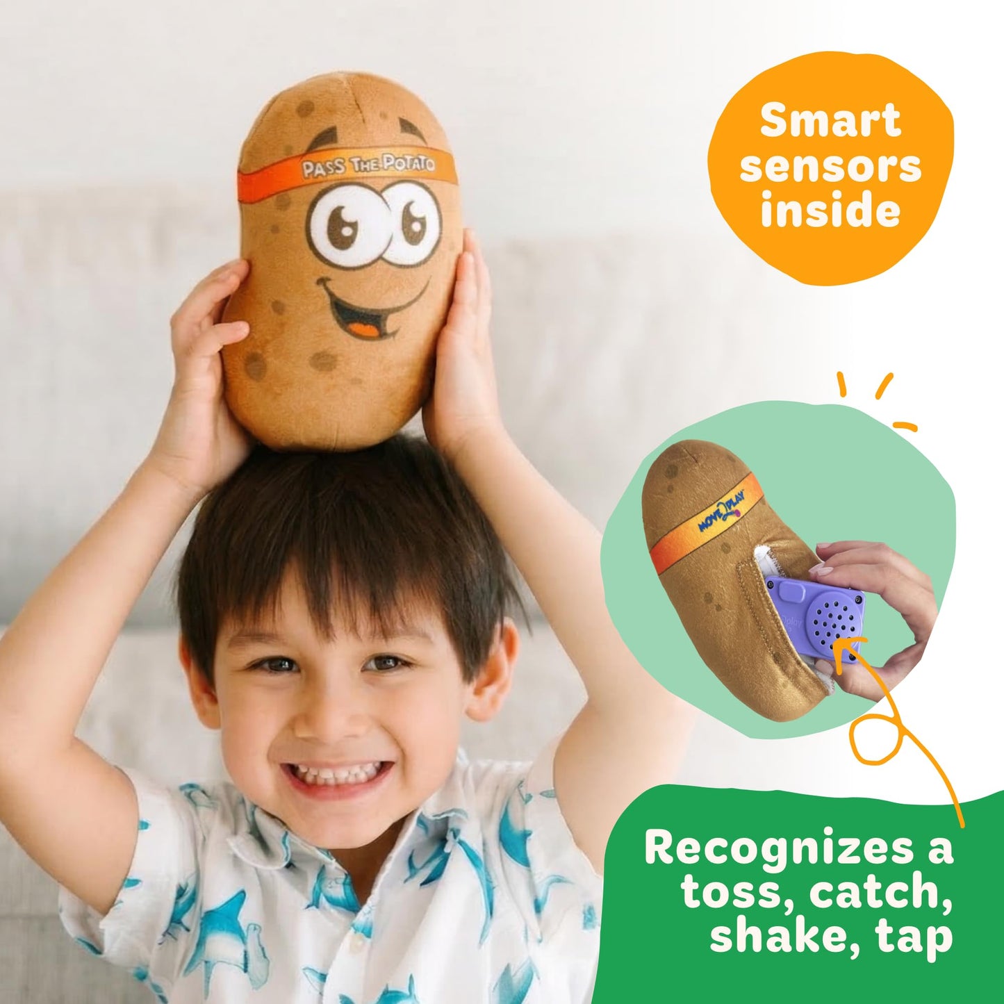 Pass The Potato Active Game Toy for Kids & Family