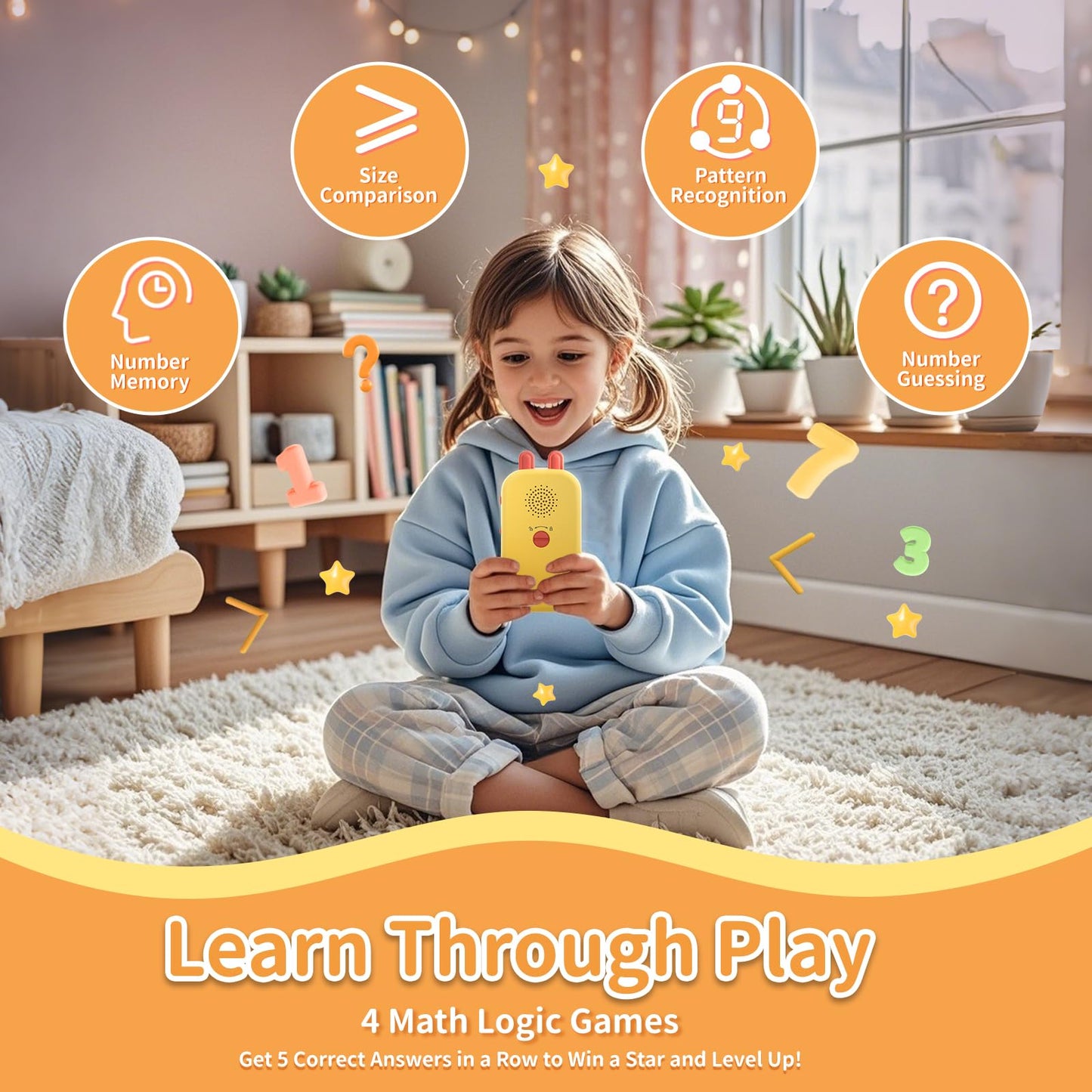 Math Learning Game Toy for Kids Ages 5-12