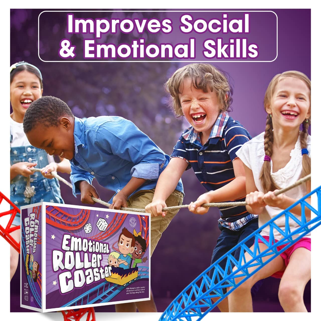 Anger Management Board Game for Kids & Families