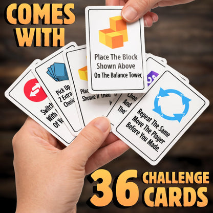 Stacking Tower Game for Kids & Adults Family Fun