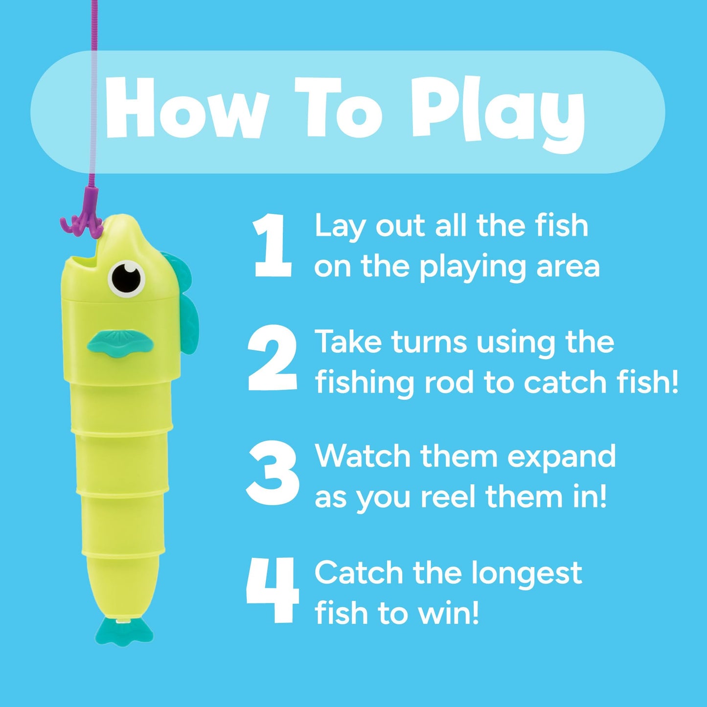 Preschool Fishing Math Counting Learning Game
