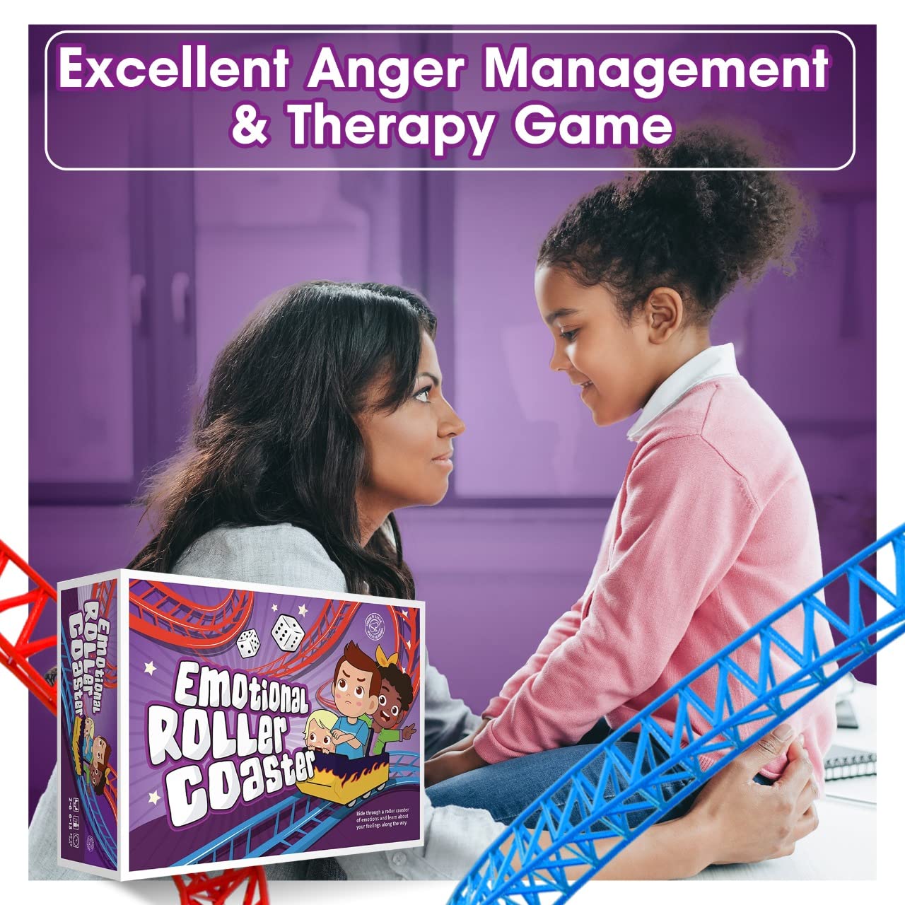 Anger Management Board Game for Kids & Families