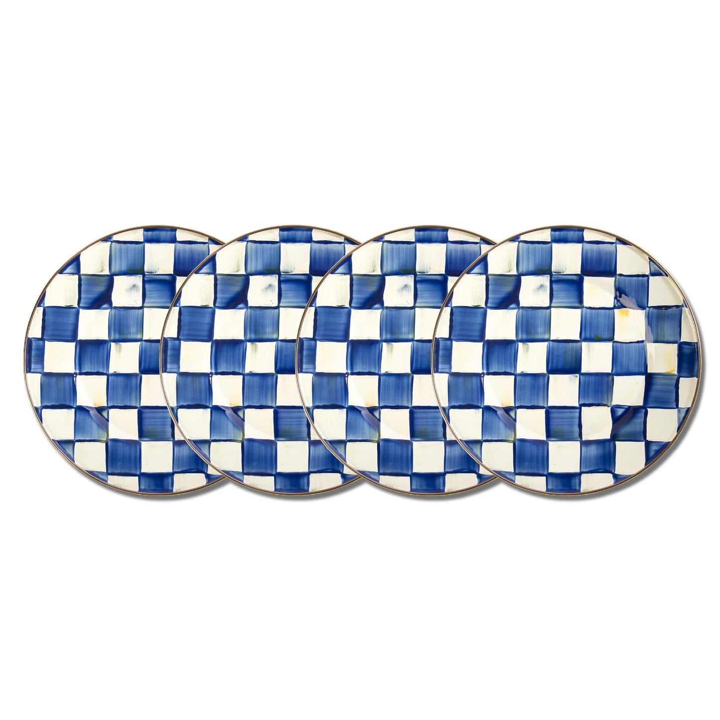 Decorative Enamel Dinner Plate 10 Inch