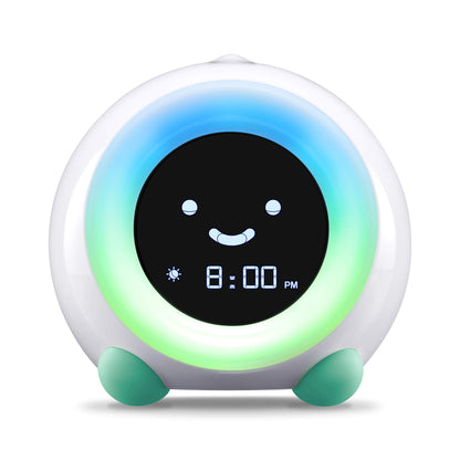 Kids Sleep Trainer Night Light Alarm Clock