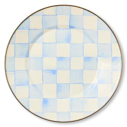 Decorative Enamel Dinner Plate 10 Inch