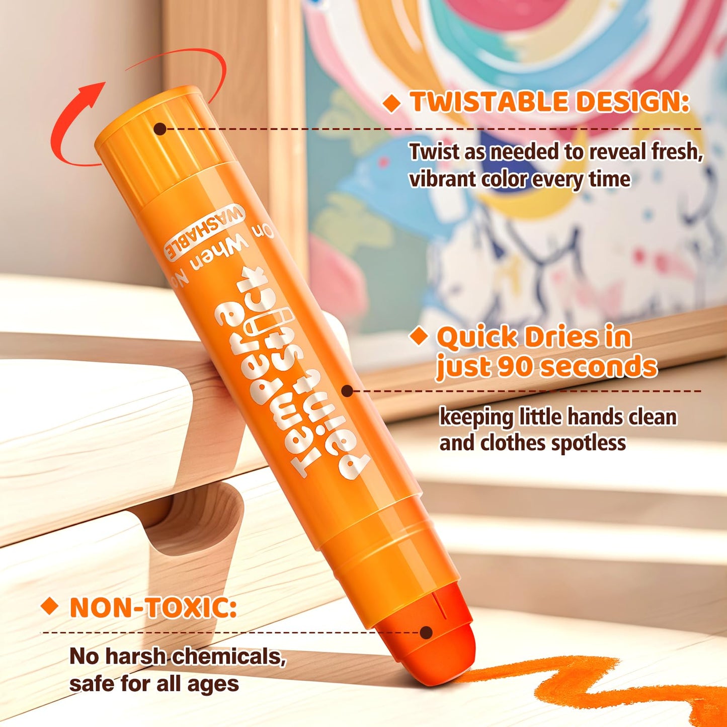 4 count paint sticks