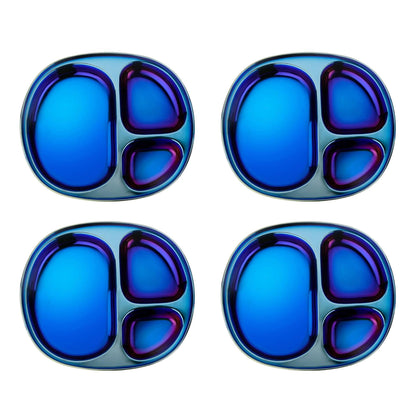 Stainless Steel Divided Plates for Kids