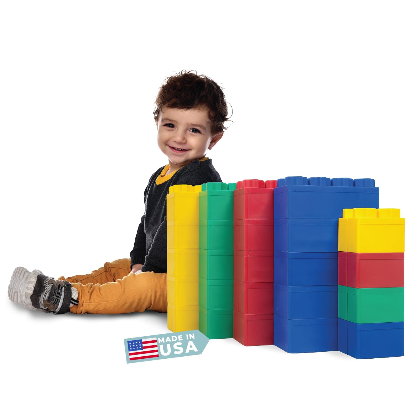 Big Building Blocks - Multicolors - Parent