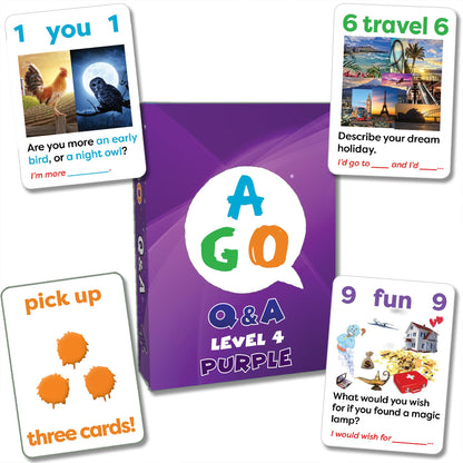 English Q&A Card Game for Kids Learning