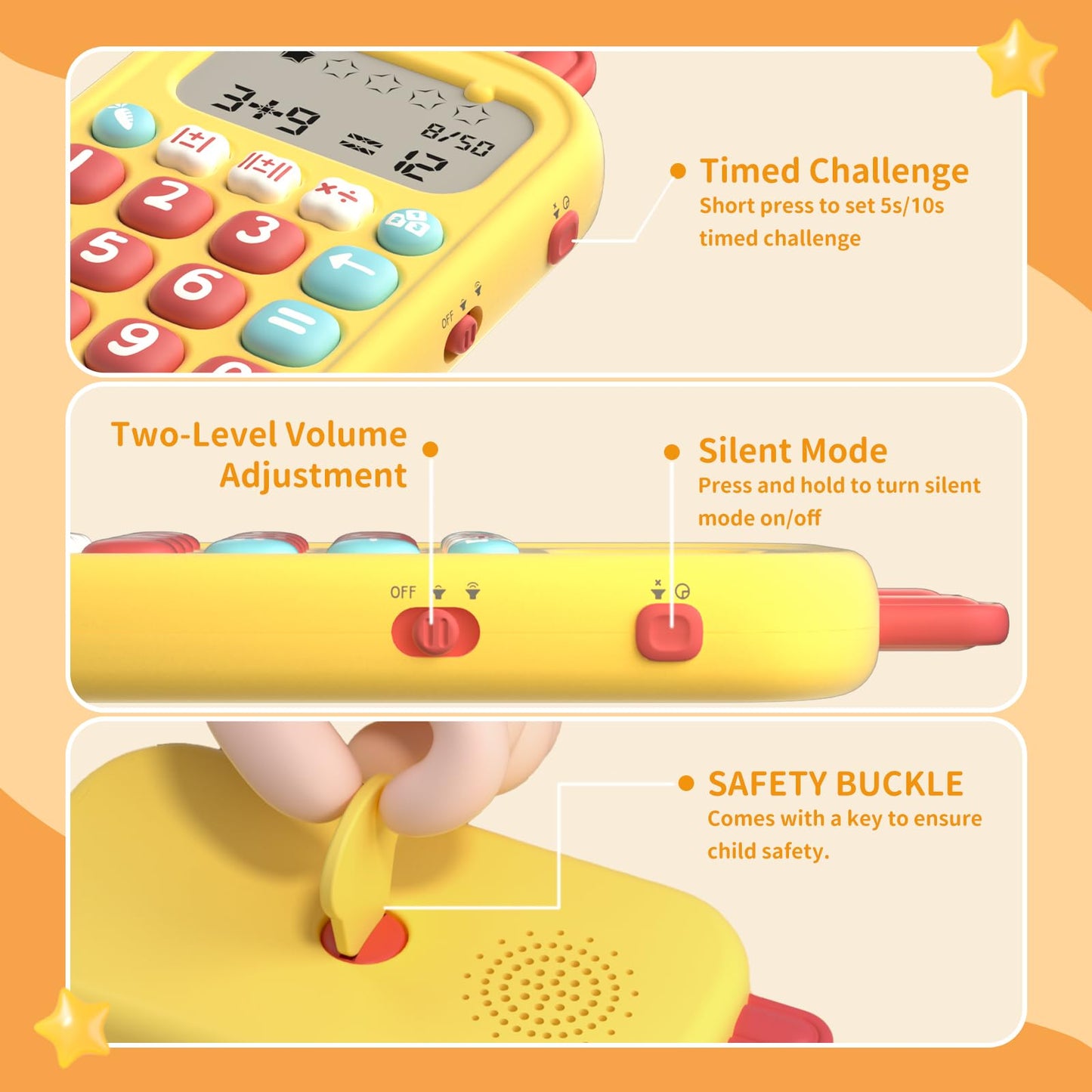 Math Learning Game Toy for Kids Ages 5-12