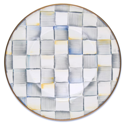 Decorative Enamel Dinner Plate 10 Inch