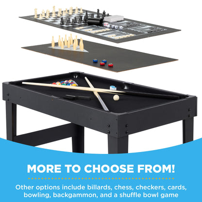 Multi Game Table Set for Family Game Room Fun