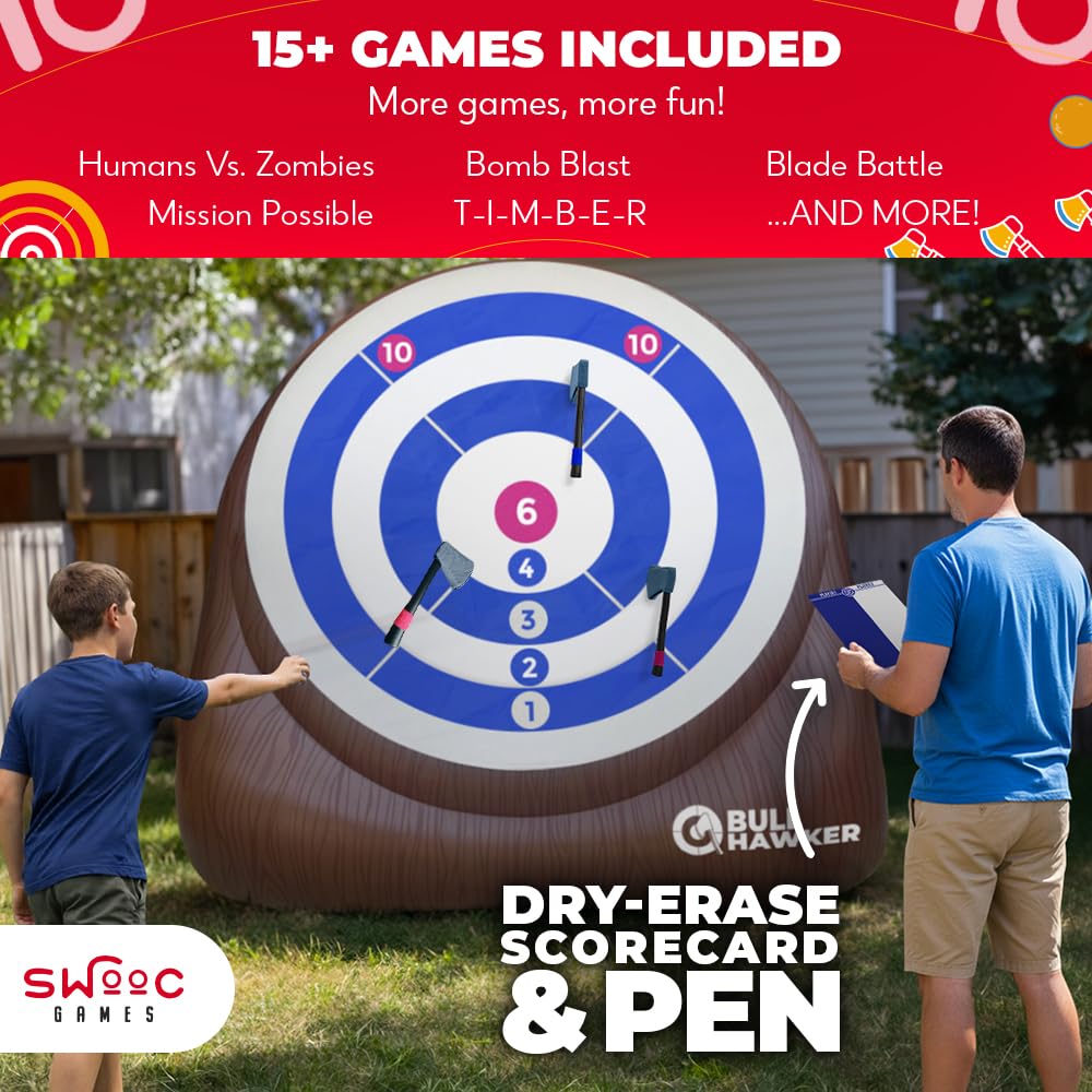 Giant Axe Darts Outdoor Game for Family Fun