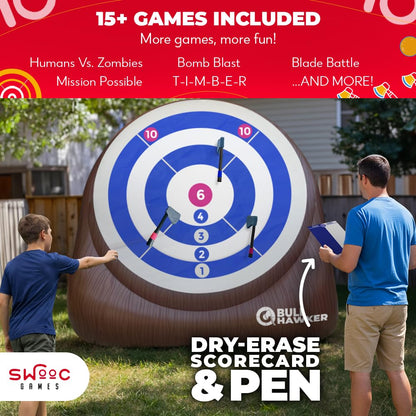 Giant Axe Darts Outdoor Game for Family Fun