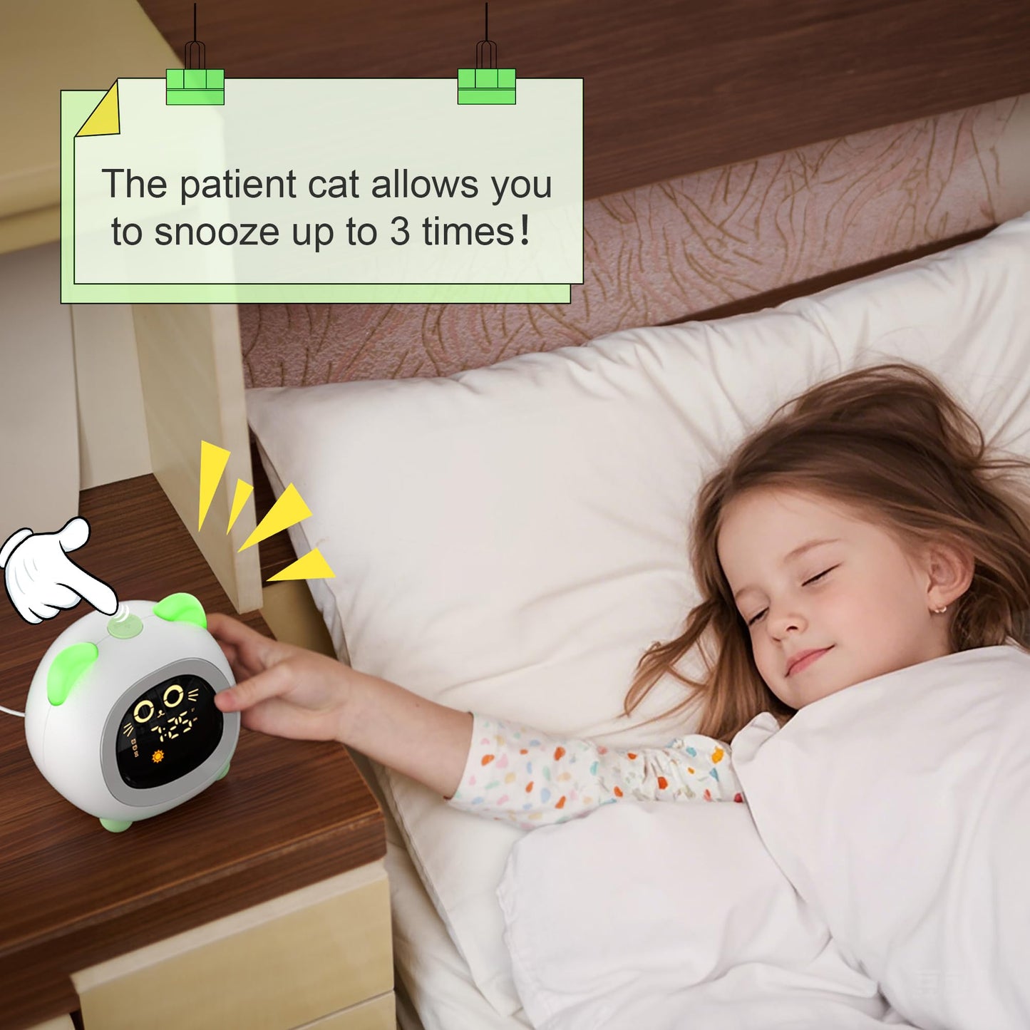 Kids Sleep Training Alarm Clock