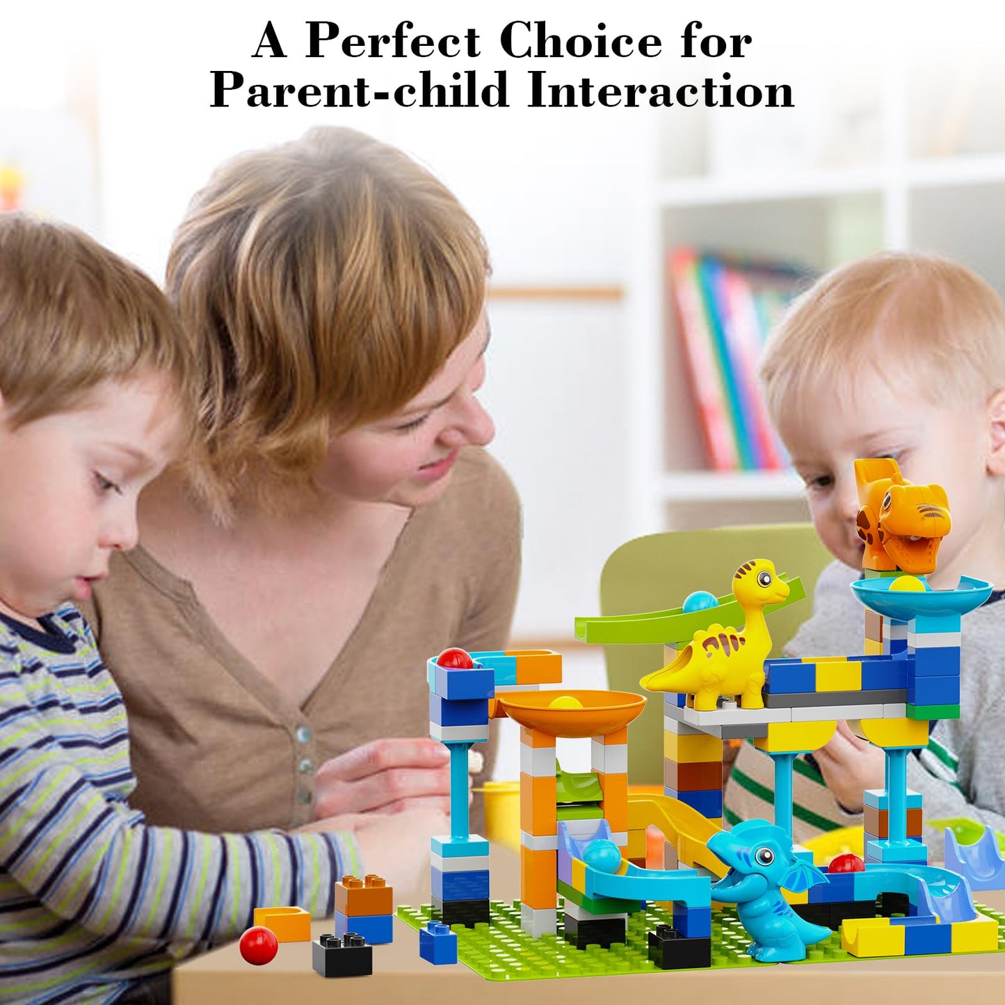 Marble Run Building Blocks Set
