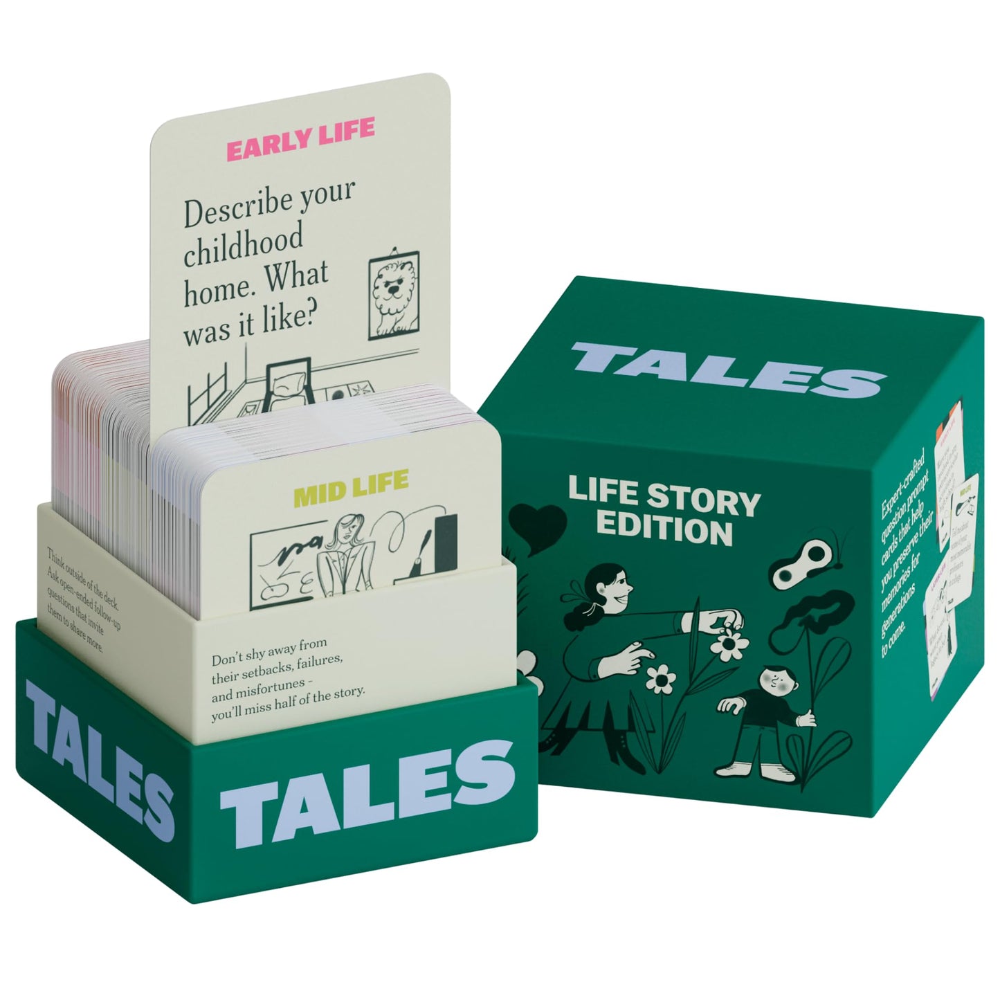 Life Story Conversation Cards for Family Game Nights