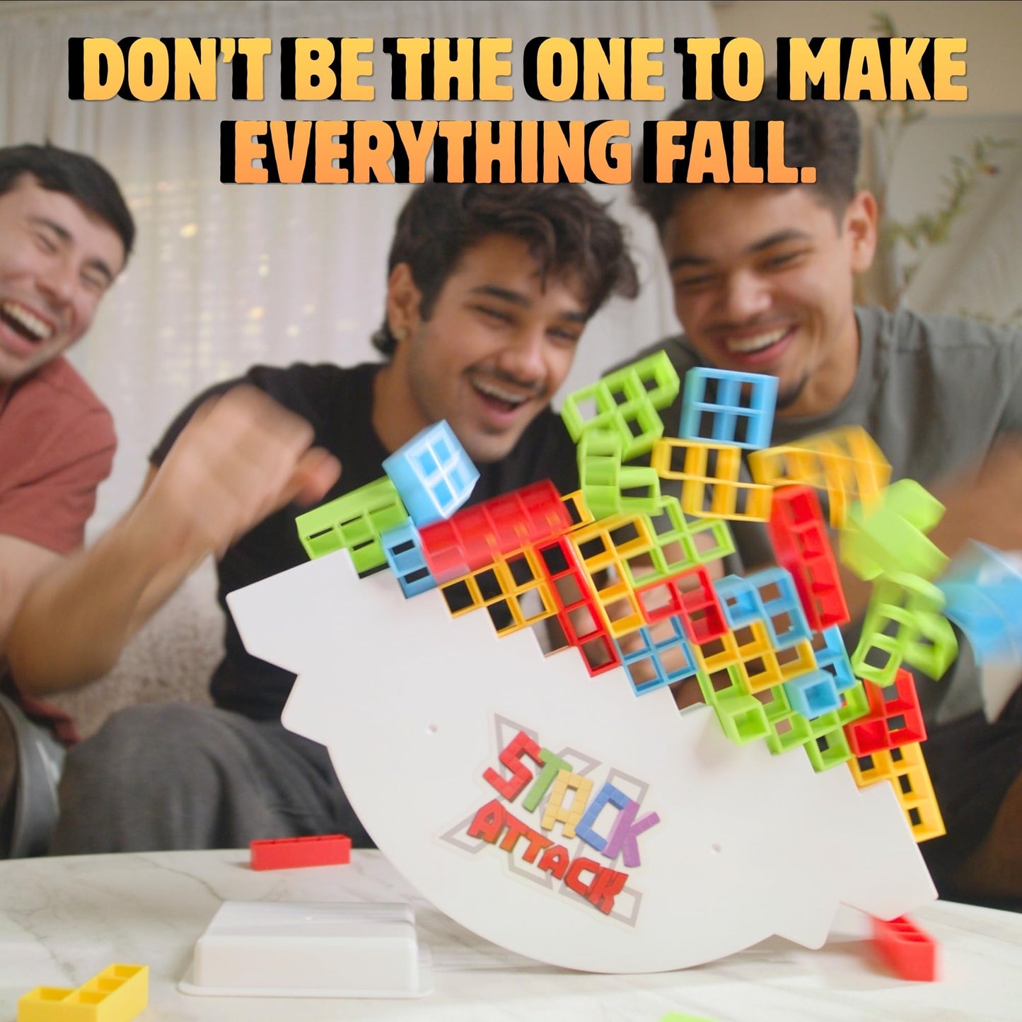 Stacking Tower Game for Kids & Adults Family Fun