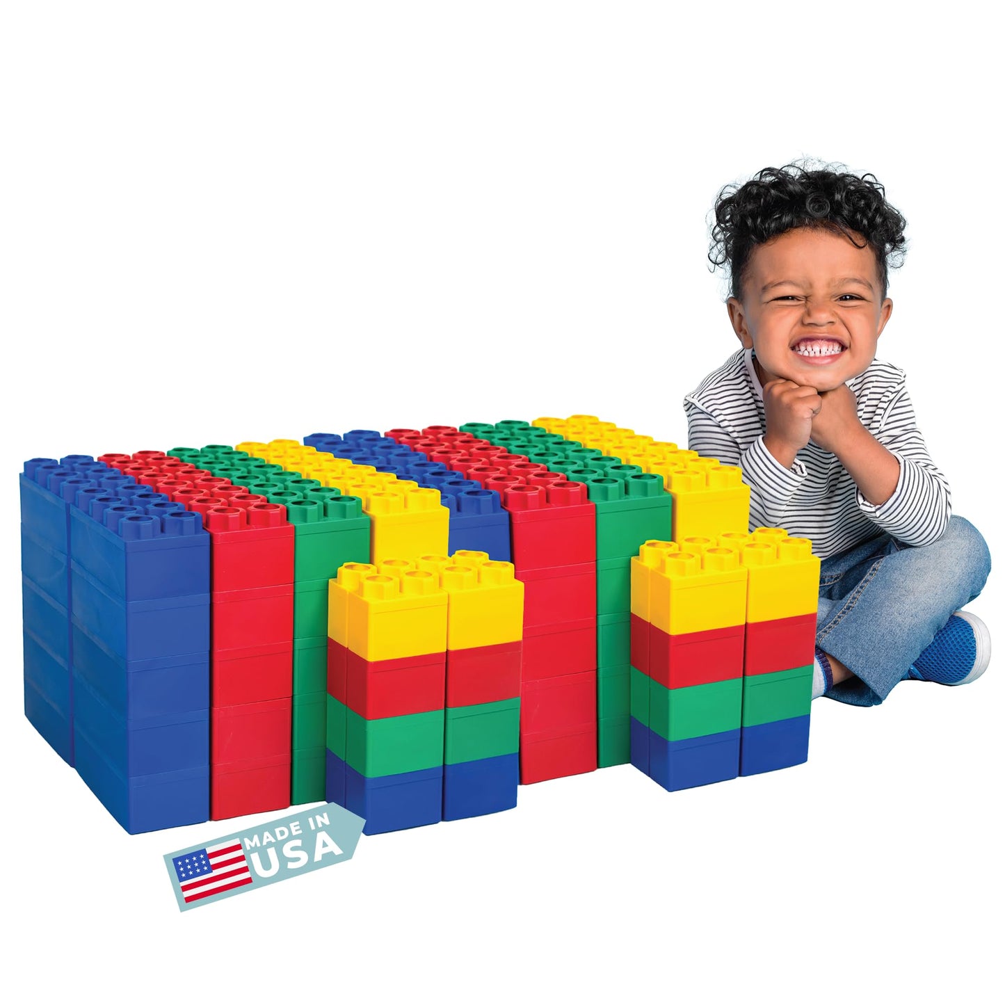 Big Building Blocks - Multicolors - Parent