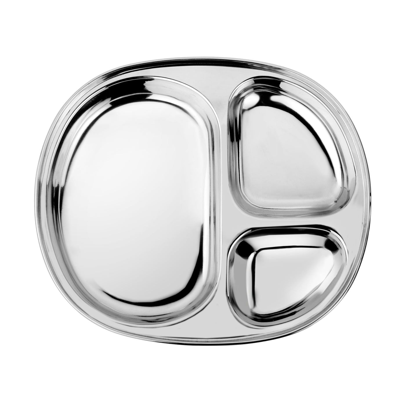 Stainless Steel Divided Plates for Kids