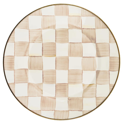 Decorative Enamel Dinner Plate 10 Inch