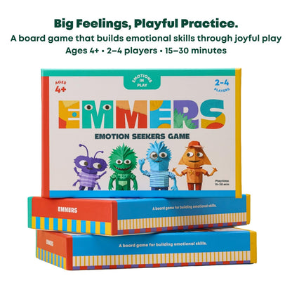 Emotion Learning Board Game for Kids & Families