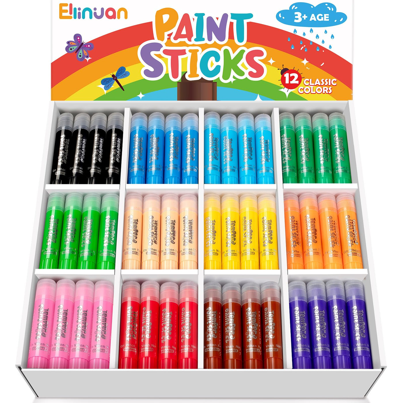 4 count paint sticks