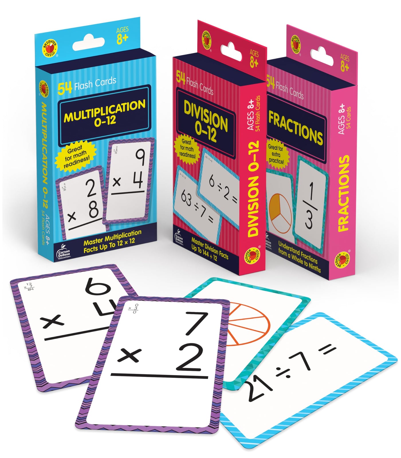 Carson Dellosa Flash Card Bundles
