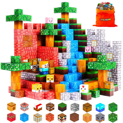 Magnetic Building Blocks STEM Toy Set