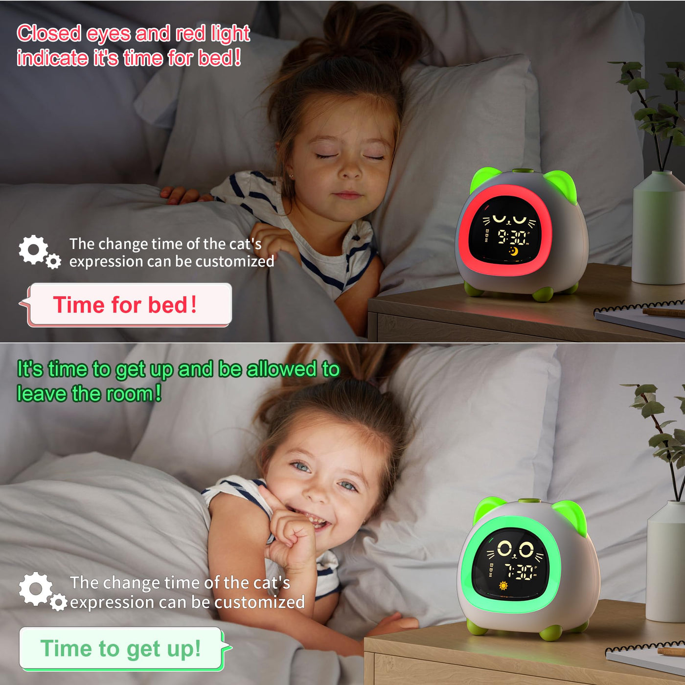 Kids Sleep Training Alarm Clock