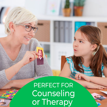 Real Photo Emotion Cards with Matching Game