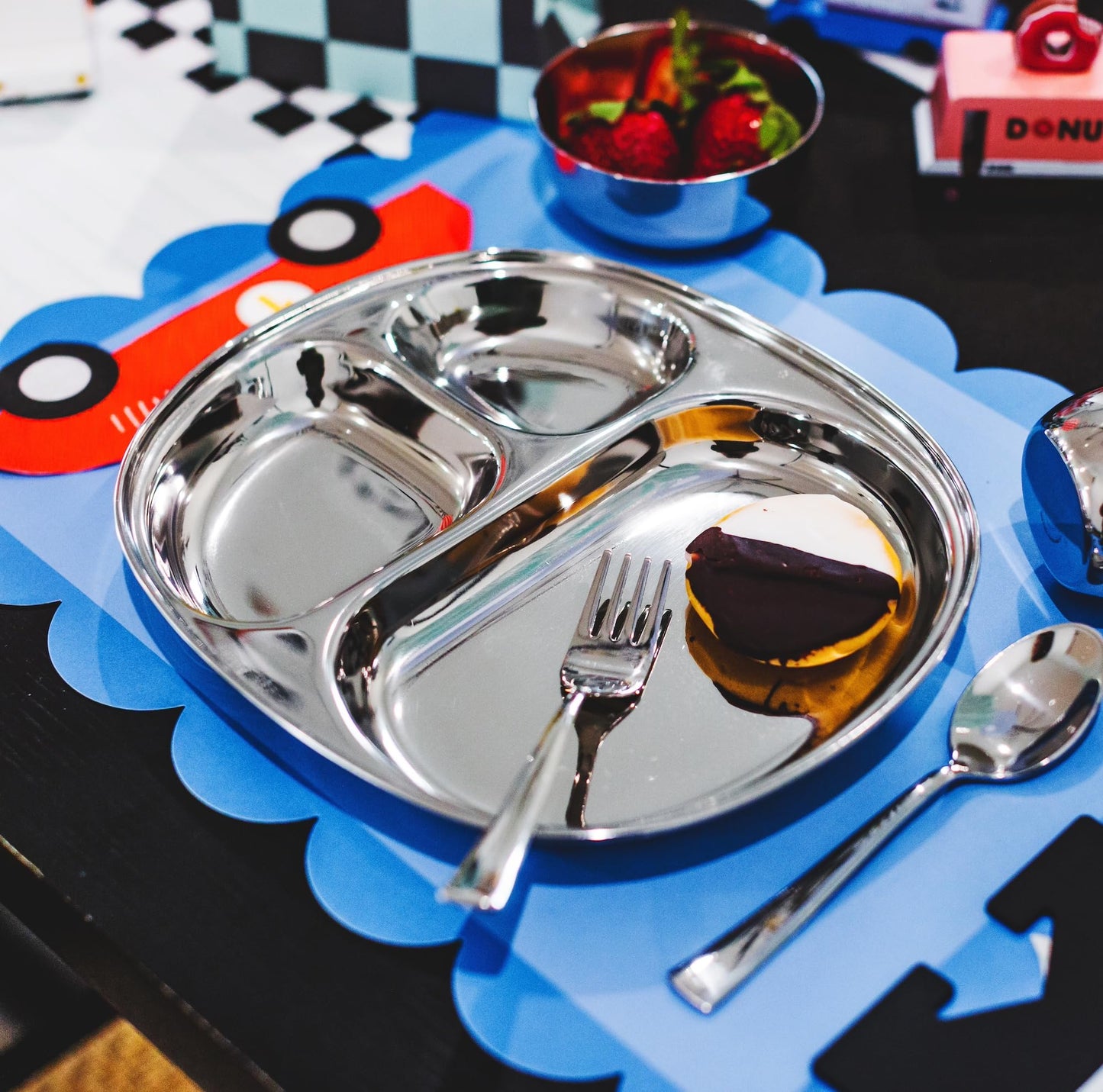 Stainless Steel Divided Plates for Kids
