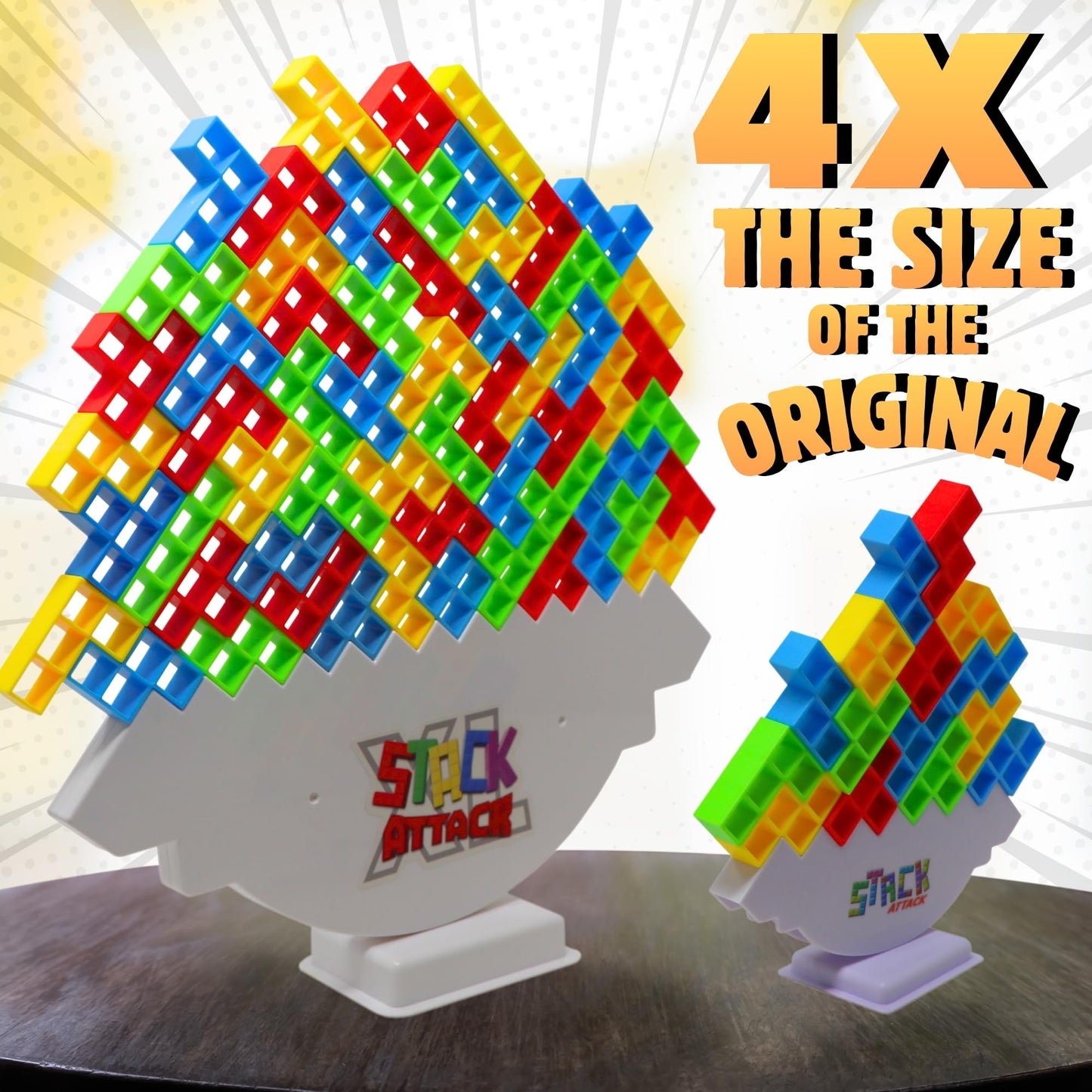 Stacking Tower Game for Kids & Adults Family Fun