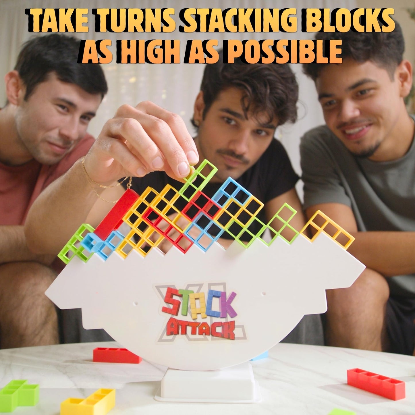 Stacking Tower Game for Kids & Adults Family Fun