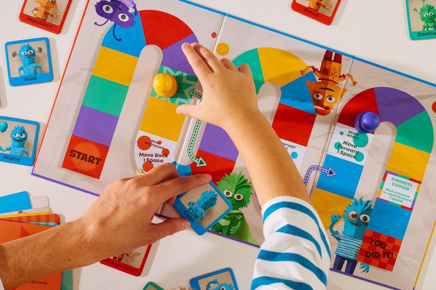 Emotion Learning Board Game for Kids & Families