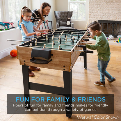 Multi Game Table Set for Family Game Room Fun